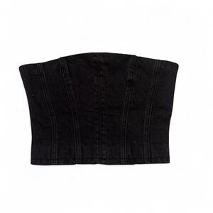 Meshki Black Corset Top NWT